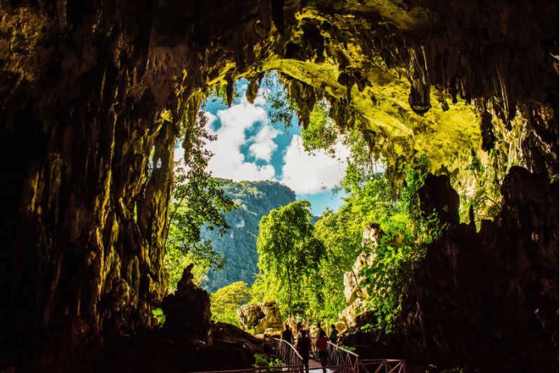 Cuevas de las lechuzas en Tingo María, Ciudad de la Bella Durmiente